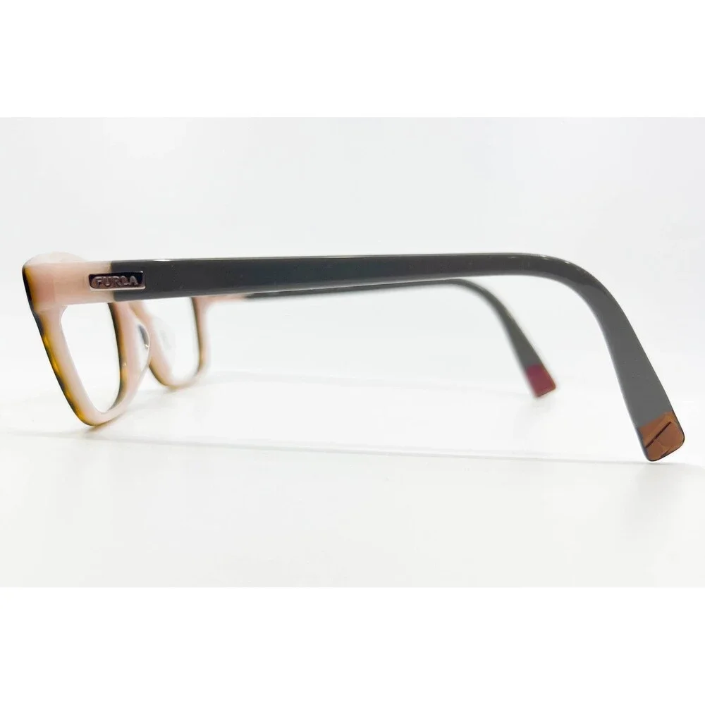 Furla Eyeglasses Womens Brown Tortoise Tate VU4943K 01GQ 140